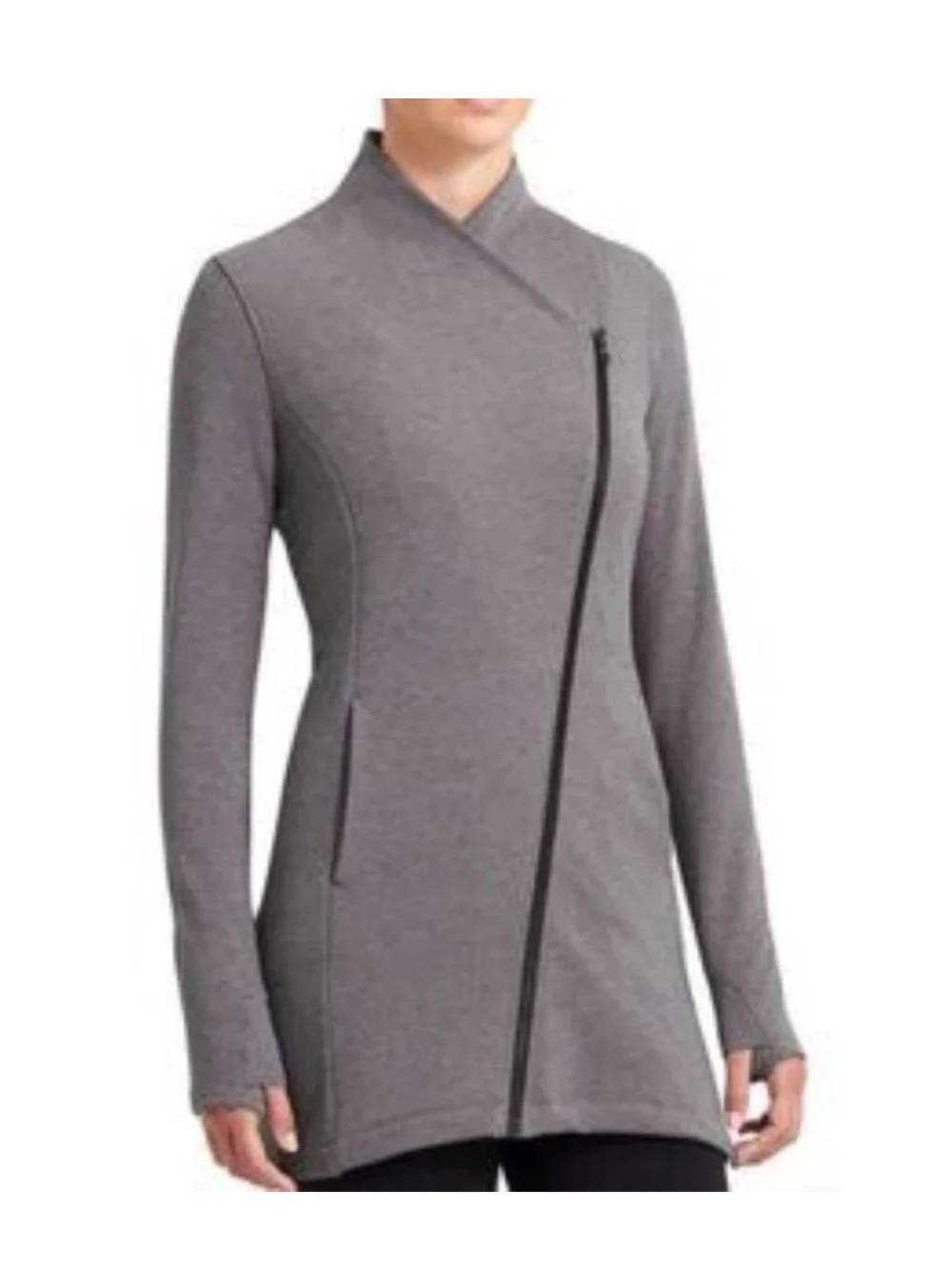 Athleta SoftTech Cya Wool Blend
Grey Jacket Size Small - Picture 13 of 13